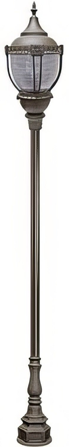 Dabmar Lighting GM8951-L80-30K-BZ bronze post light & pole