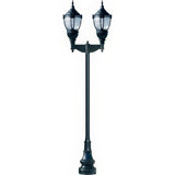 Dabmar Lighting GM8960-LED75-B black top decorative base acorn fixture