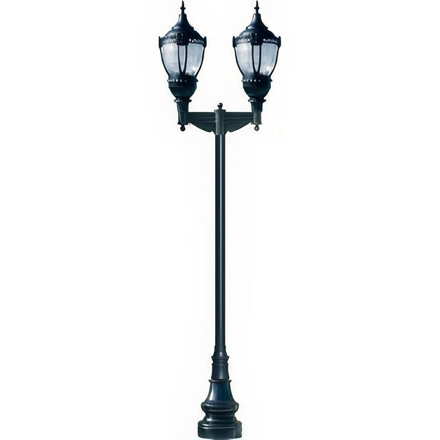 Dabmar Lighting GM8960-LED75-B black top decorative base acorn fixture