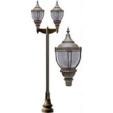 Dabmar Lighting GM8960-LED75-BZ bronze top decorative base acorn fixture