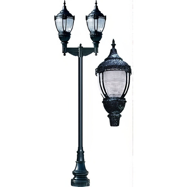 Dabmar Lighting GM8969-VG-MT verde green top decorative base acorn fixture