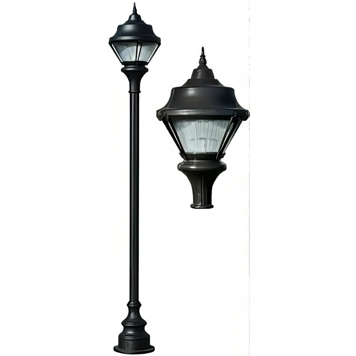 Dabmar Lighting GM9000-LED30-B black post fixture