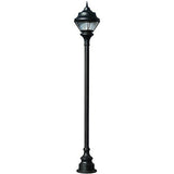 Dabmar Lighting GM9001-B black post fixture