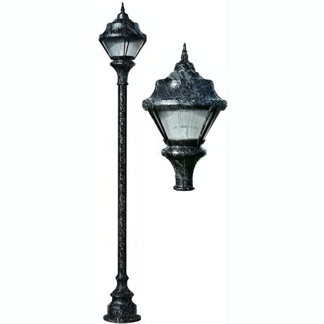 Dabmar Lighting GM9001-L18-30K-VG verde green post light & pole