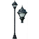 Dabmar Lighting GM9001-VG verde green post fixture