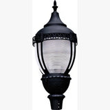 Dabmar Lighting GM910-L63-40K-B black outdoor post light fixture
