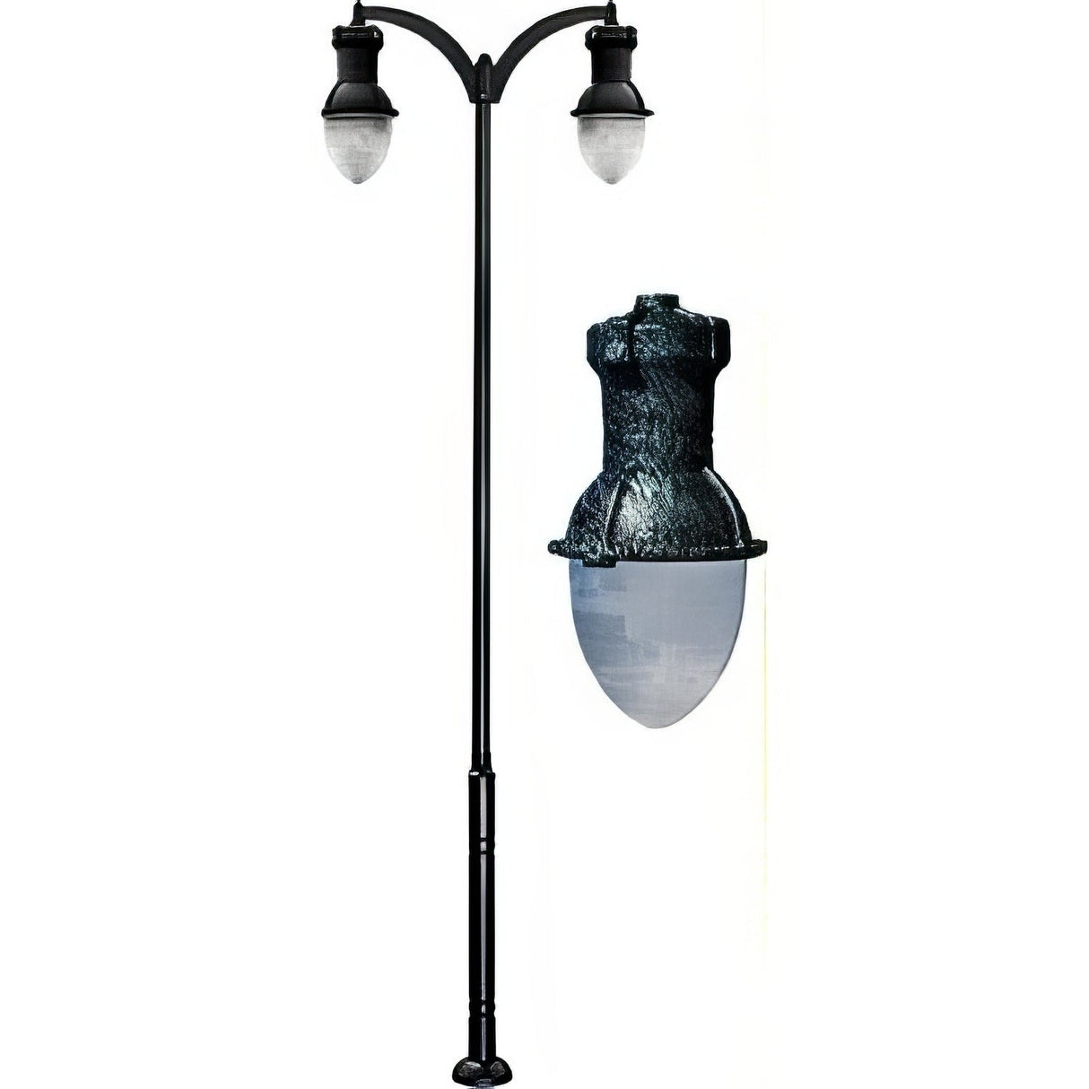 Dabmar Lighting GM9287-VG verde green post light fixture