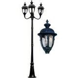 Dabmar Lighting GM9303-VG verde green post fixture