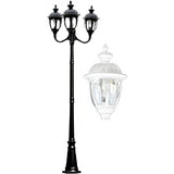 Dabmar Lighting GM9303-W white post fixture