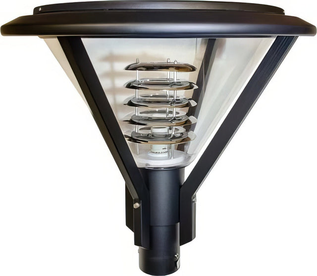Dabmar Lighting GM950-L20-30K-B black outdoor post light fixture