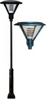 Dabmar Lighting GM9501-L20-30K-VG verde green post light & pole