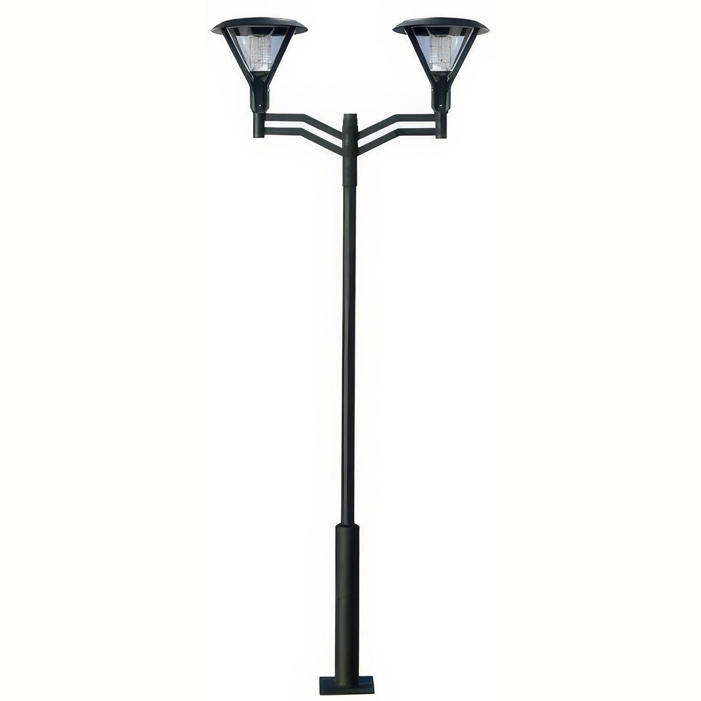 Dabmar Lighting GM9502-B black post light & pole