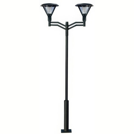 Dabmar Lighting GM9502-B black post light & pole