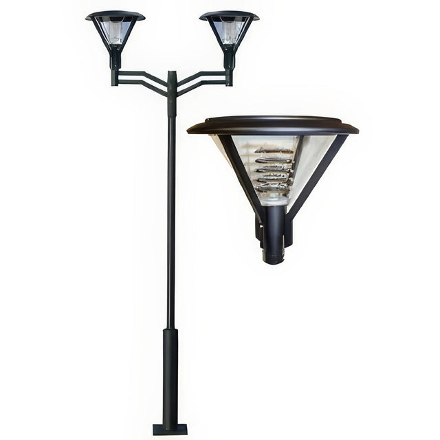 Dabmar Lighting GM9524-B black post fixture
