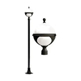 Dabmar Lighting GM9703-LED16-B black post light fixture