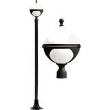Dabmar Lighting GM9721-B black post light fixture