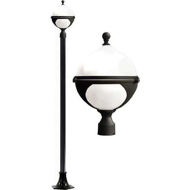 Dabmar Lighting GM9721-B black post light fixture