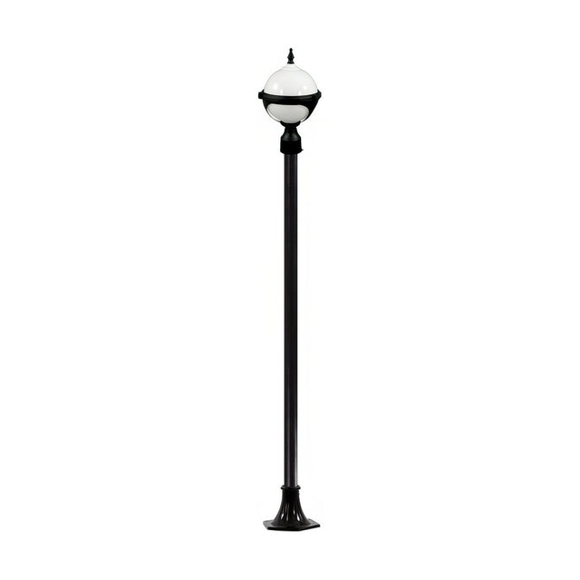 Dabmar Lighting GM9721-L6-RGBW-B black post light & pole