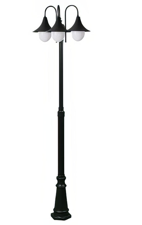 Dabmar Lighting GM9903-B black post light fixture