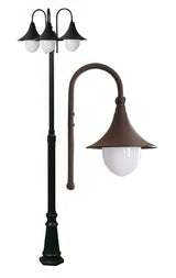 Dabmar Lighting GM9903-BZ bronze post light fixture