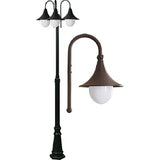 Dabmar Lighting GM9911-BZ bronze post light fixture
