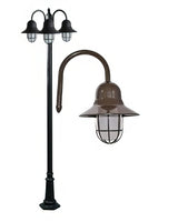 Dabmar Lighting GM9913-BZ bronze post light fixture