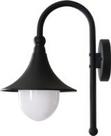 Dabmar Lighting GM996-L6-30K-B black outdoor wall light fixture