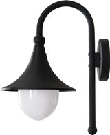 Dabmar Lighting GM996-L9-40K-B black outdoor wall light fixture
