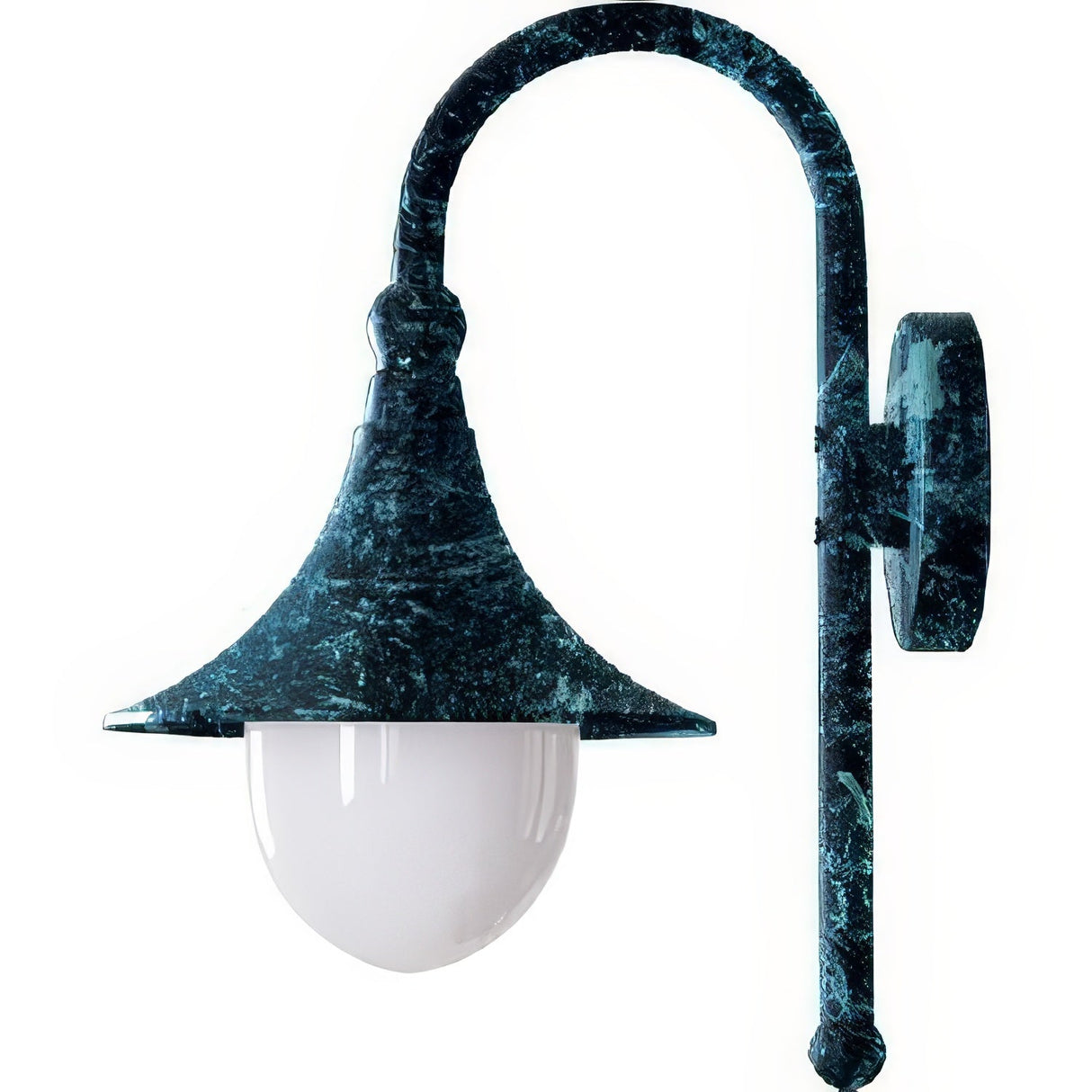Dabmar Lighting GM996-VG verde green wall light fixture