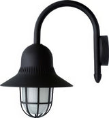 Dabmar Lighting GM997-L6-RGBW-B black outdoor wall light fixture