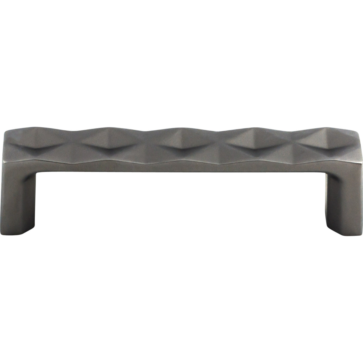 Top Knobs TK561AG Quilted 3 3/4" Center to Center Bar Pull Ash Gray