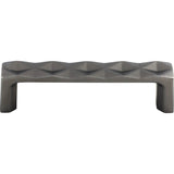 Top Knobs TK561AG Quilted 3 3/4" Center to Center Bar Pull Ash Gray