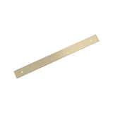 Amerock BP37593BBZ Maymont 10-1/16 inch (256mm) Center-to-Center Rectangle Golden Champagne Cabinet Pull Backplate