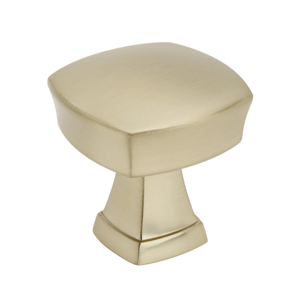 Amerock BP11287BBZ Stature 1-1/4 inch (32mm) Length Golden Champagne Cabinet Knob