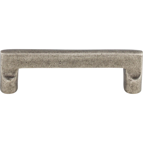 Top Knobs M1360 Aspen Flat Sided 4" Center to Center Bar Pull Silicon Bronze Light