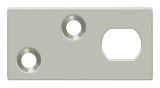 Deltana GP12EFB15 brushed nickel flush bolt