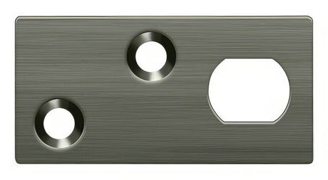 Deltana GP12EFB15A antique nickel flush bolt