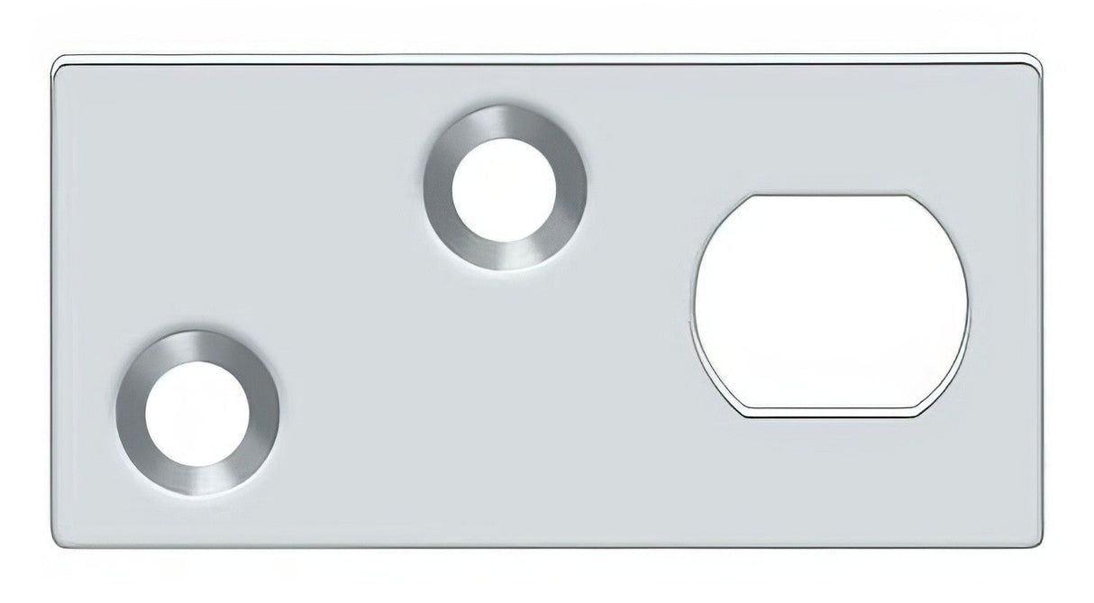 Deltana GP12EFB26 black flush bolt