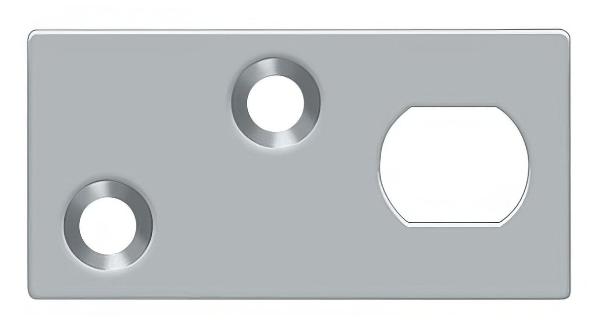 Deltana GP12EFB26D polished chrome flush bolt