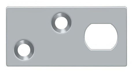 Deltana GP12EFB26D polished chrome flush bolt