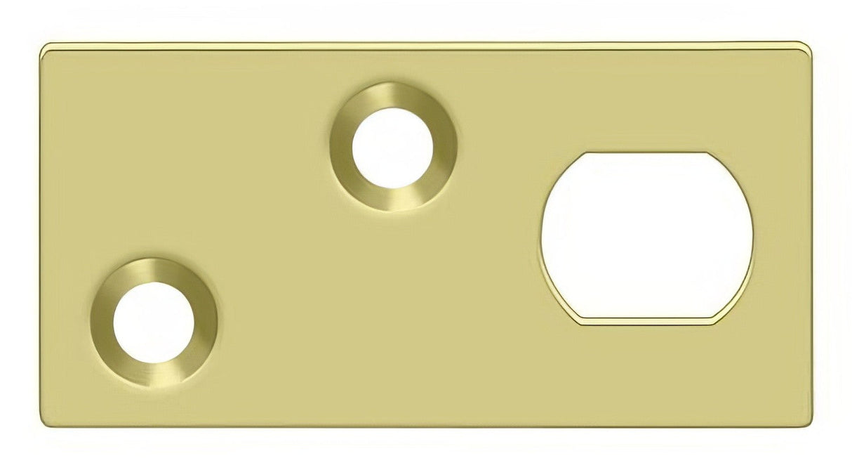 Deltana GP12EFB3 polished brass flush bolt