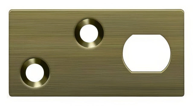 Deltana GP12EFB5 antique brass flush bolt