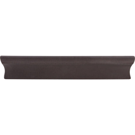 Top Knobs TK554SAB Glacier 5" Center to Center Finger Pull Sable