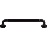 Top Knobs TK824BLK Lily 6 5/16" Center to Center Bar Pull Flat Black