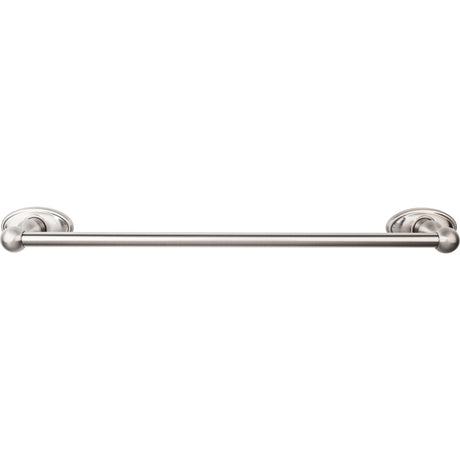 Top Knobs ED6BSNC TOP BATH (R) Edwardian Bath Single 20 1/2" Wall Mounted Towel Bar Brushed Satin Nickel
