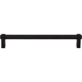 Top Knobs TK3213BLK Lawrence 7 9/16" Center to Center Bar Pull Flat Black