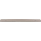 Top Knobs TK3284BSN Radcliffe 7 9/16" Center to Center Pull Backplate Brushed Satin Nickel