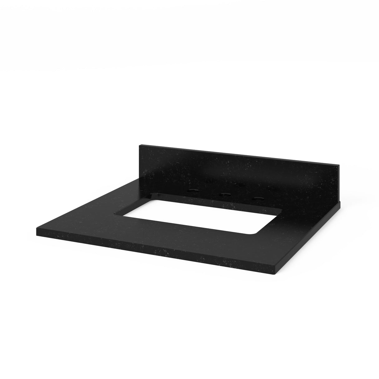 Jeffrey Alexander Percival 24" Hale Blue Single Sink Bathroom Vanity with Black Granite Top - 8 in. Widespread Faucet Top product image 4