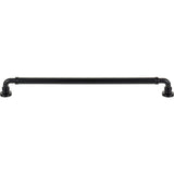 Top Knobs TK3146BLK Cranford 12" Center to Center Bar Pull Flat Black