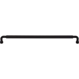 Top Knobs TK3267BLK Garrison 12" Center to Center Bar Pull Flat Black